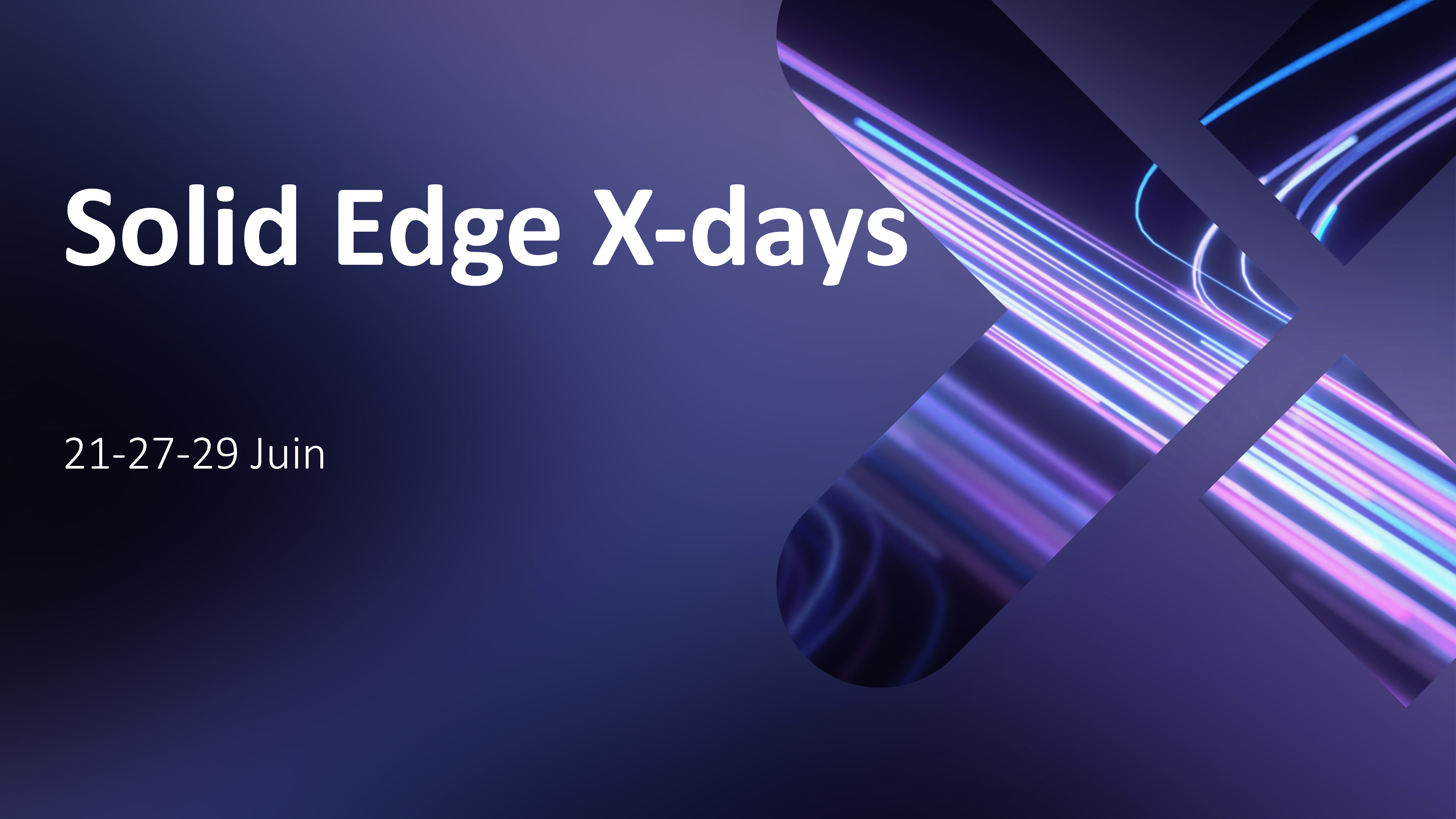 Solid Edge X-days 2